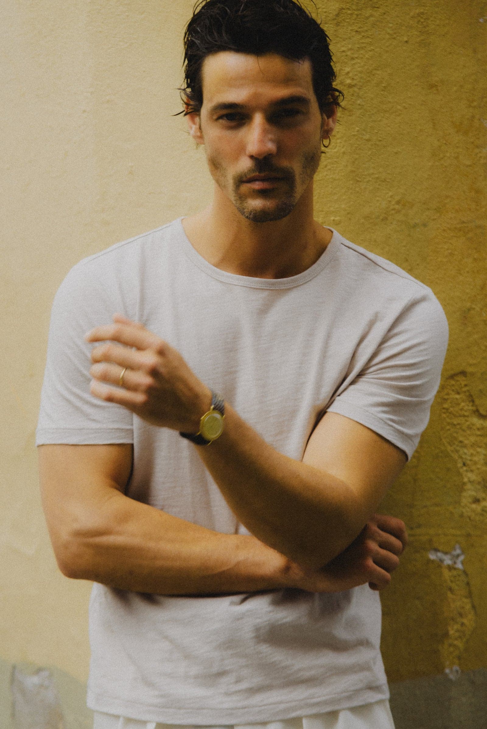 Anovair campaign — editorial menswear portrait